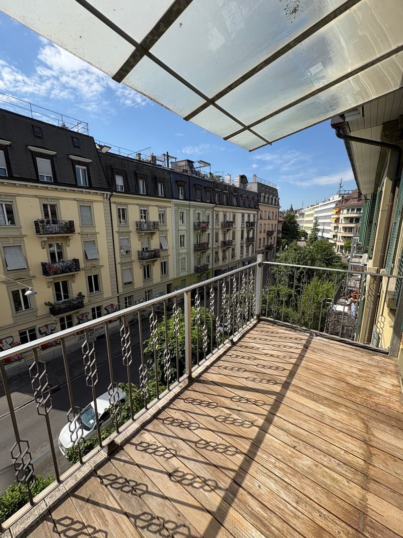 Bright 3-room apartment with balcony and beautiful view in Bern-Länggasse (1)