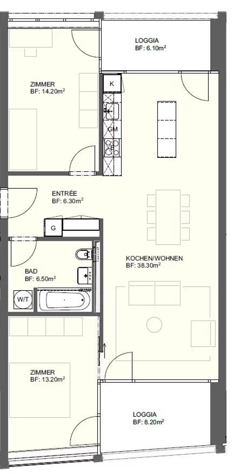 Appartamento moderno a Visp al 3° piano (12)