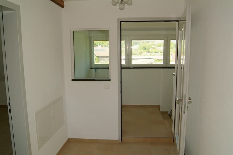 offene Dachwohnung am Dorfrand, im Grünen (8)