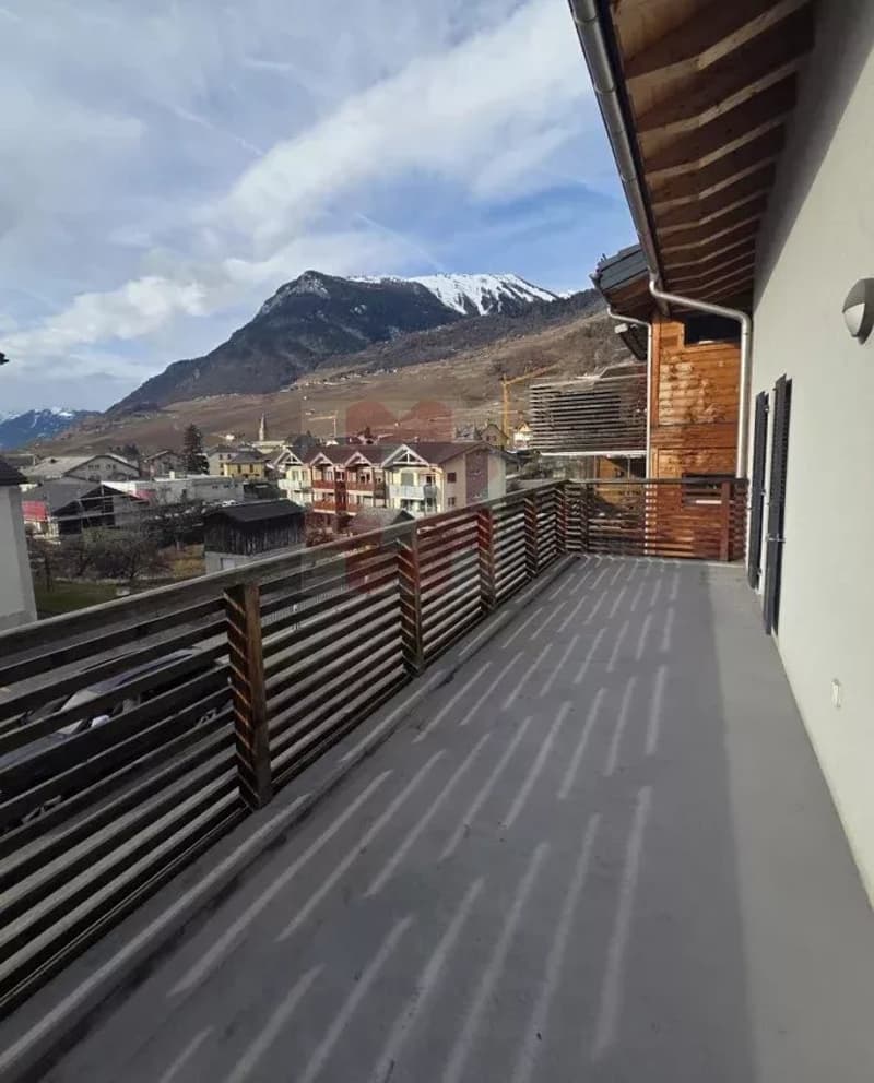 Dachgeschoß-Duplex 4.5 Zimmer im Zentrum von Leytron (10)