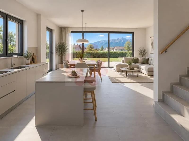 Magnifiques villas mitoyennes de 5,5 pièces Permis en force (3)