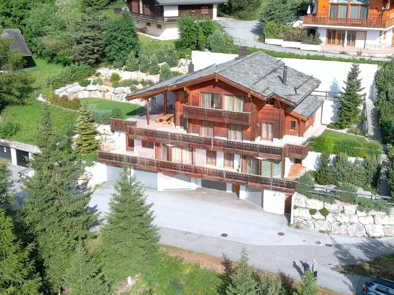 Exceptional Chalet in Anzère ? Secondary residence authorized and acquisition by foreigners (1)