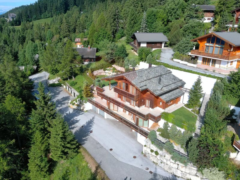 Exceptional Chalet in Anzère ? Secondary residence authorized and acquisition by foreigners (8)