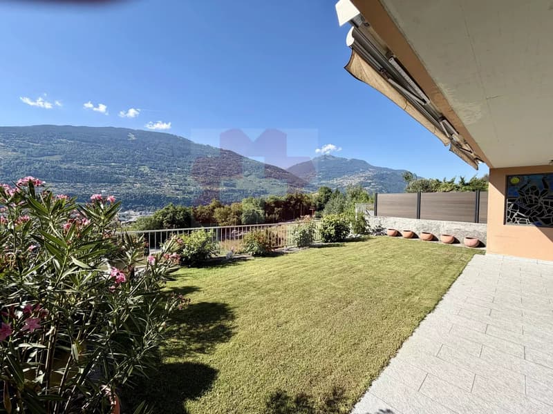 Family house with panoramic view and exceptional renovation potential ? Gravelone, Sion (13)