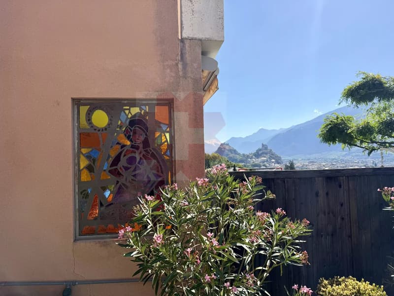 Family house with panoramic view and exceptional renovation potential ? Gravelone, Sion (5)