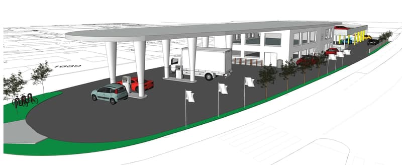 Spazio commerciale moderno al piano terra e al piano superiore su Ziegeleistrasse a Hägendorf (2)