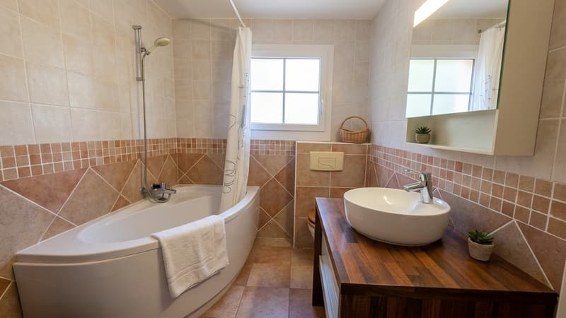 Appartement 4.5 Zimmer mit großer Terrasse und freier Sicht Port-Valais (8)