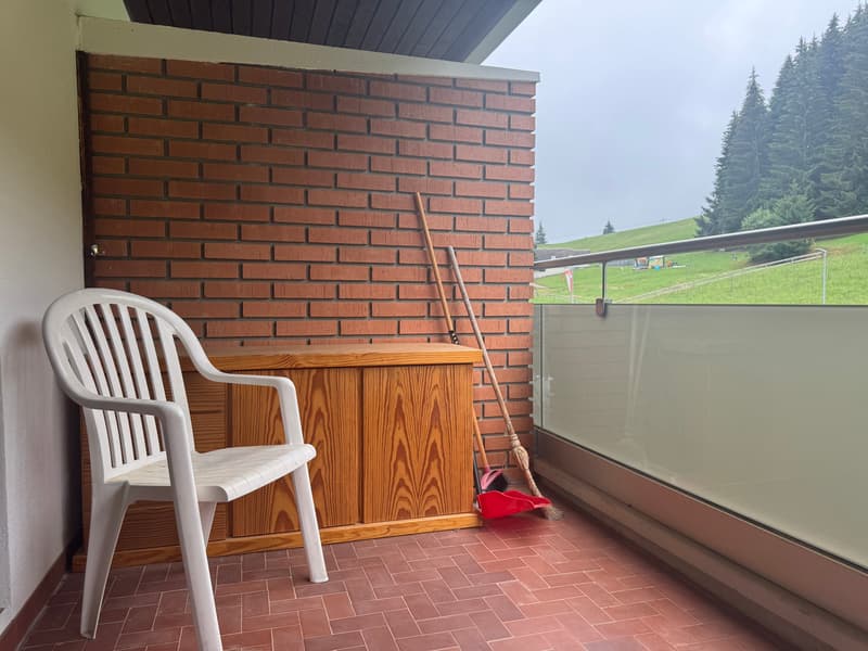 Studio teilweise möbliert Südausrichtung mit Balkon in Torgon (3)