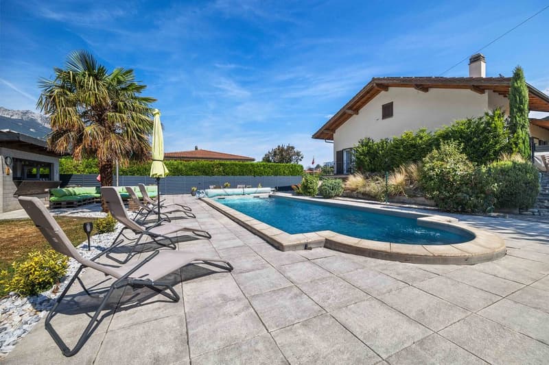 Massongex - Villa 6,5 pièces avec piscine et jardin (1)