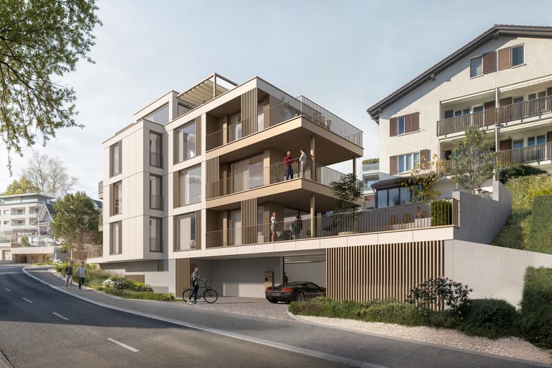 Nouveau Bâtiment Résidence Épuré | Appartement 3.5 Pièces Élégant (3)