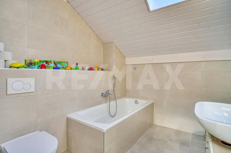 Villa familiale à 20 min de Lausanne | Jardin & vue montagnes 4.5p / 190m² (8)