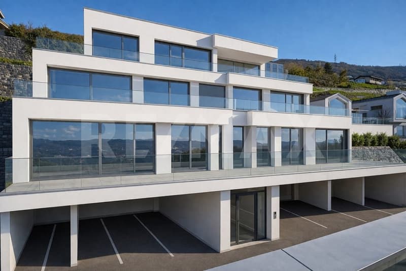 Penthouse neuf | 4.5p 128m² + terrasse panoramique 150m² sur 2 côtés  Hauteurs de Sion (4)