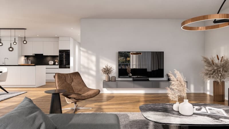 Moderne 3.5-Zimmer-Attika Wohnung  im Neubau – Reinach AG (4)