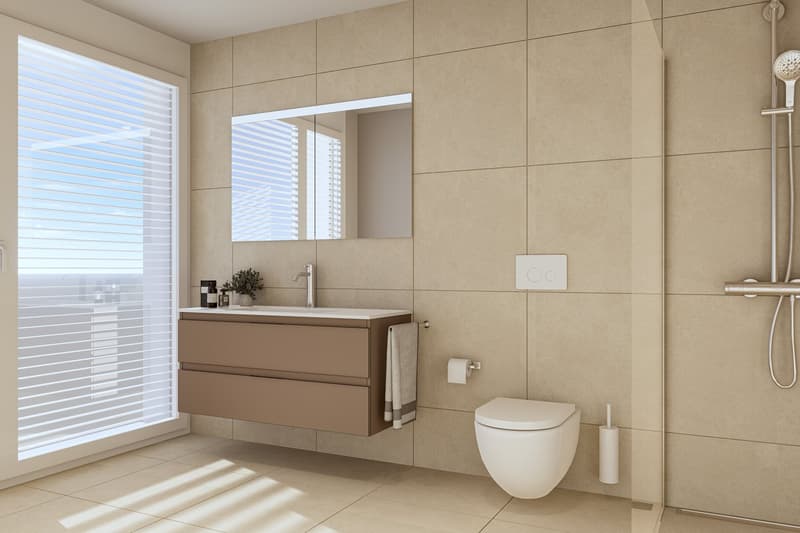 Résidence ALZBACHFELD Reinach - Appartements en attique de 3,5 pièces (10)