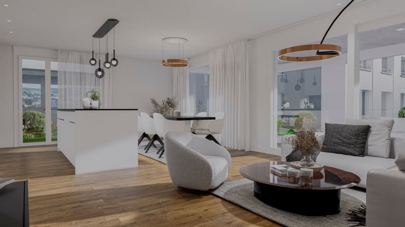 Neubau 3.5-Zimmer-Wohnung im Erdgeschoss in Reinach AG – Modern, hell und familienfreundlich (8)