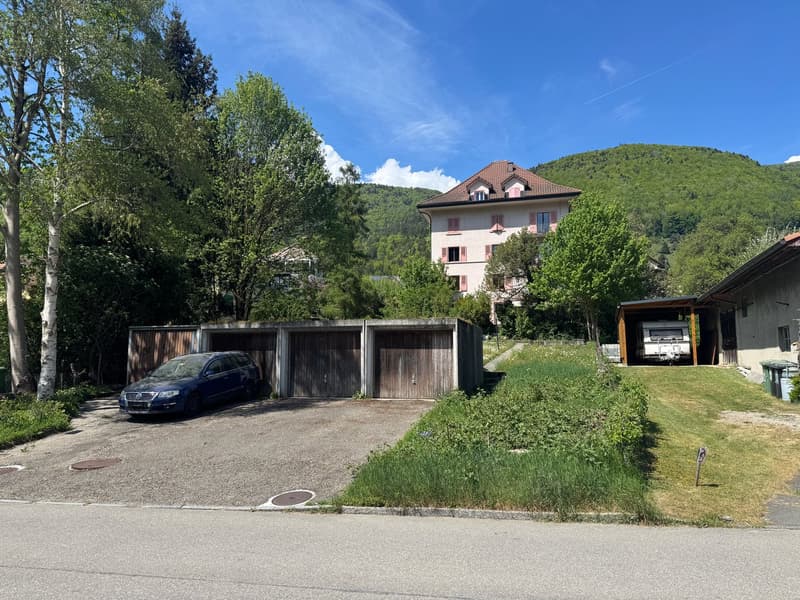 Terrain constructible avec avant-projet de villa contemporaine et rendement locatif – Péry (3)