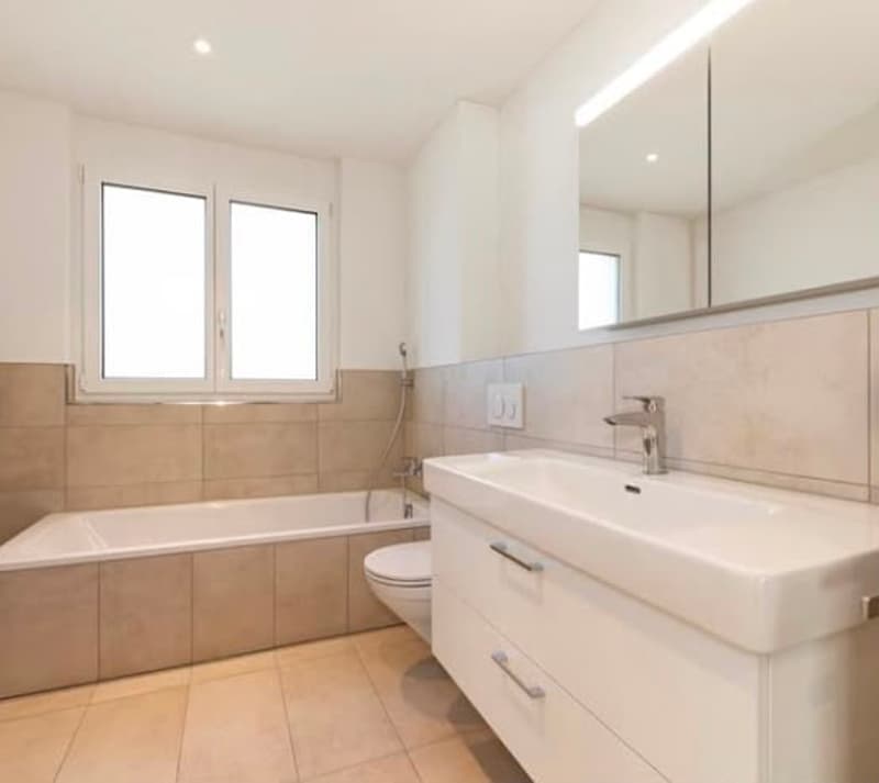 Moderne 3-Zimmer-Wohnung mit Balkon und herrlicher Aussicht in Reinach (5)