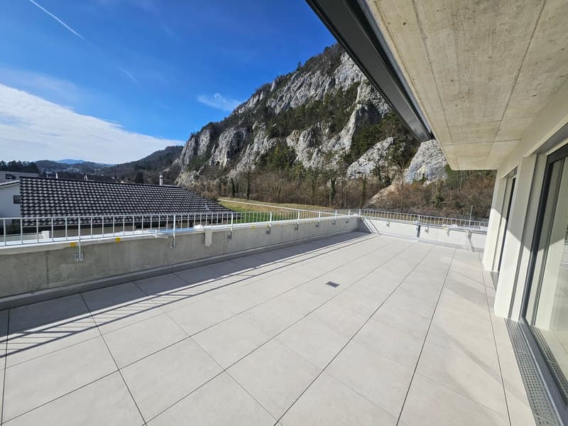 Unsere letzte Attika wartet auf Sie 80m2 Terrasse und toller Ausblick (2)