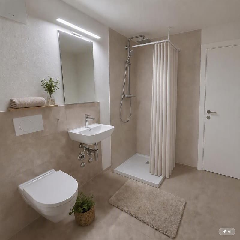 Modernes 1-Zimmer-Büro/Hobbyraum im Untergeschoss in Balsthal (4)