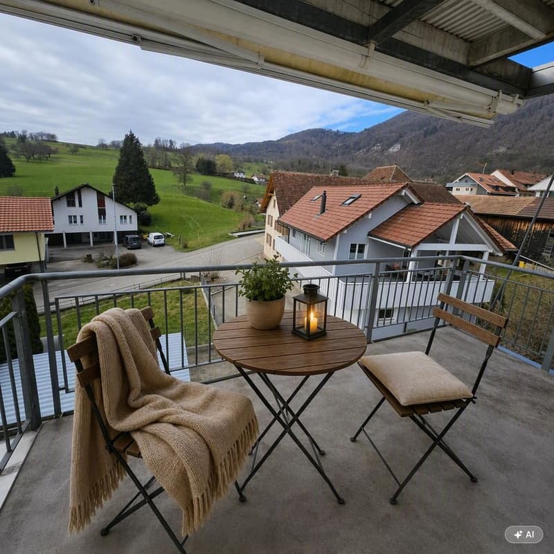 Charmante 4-Zimmer-Dachwohnung in ruhiger Lage von Laupersdorf (16)