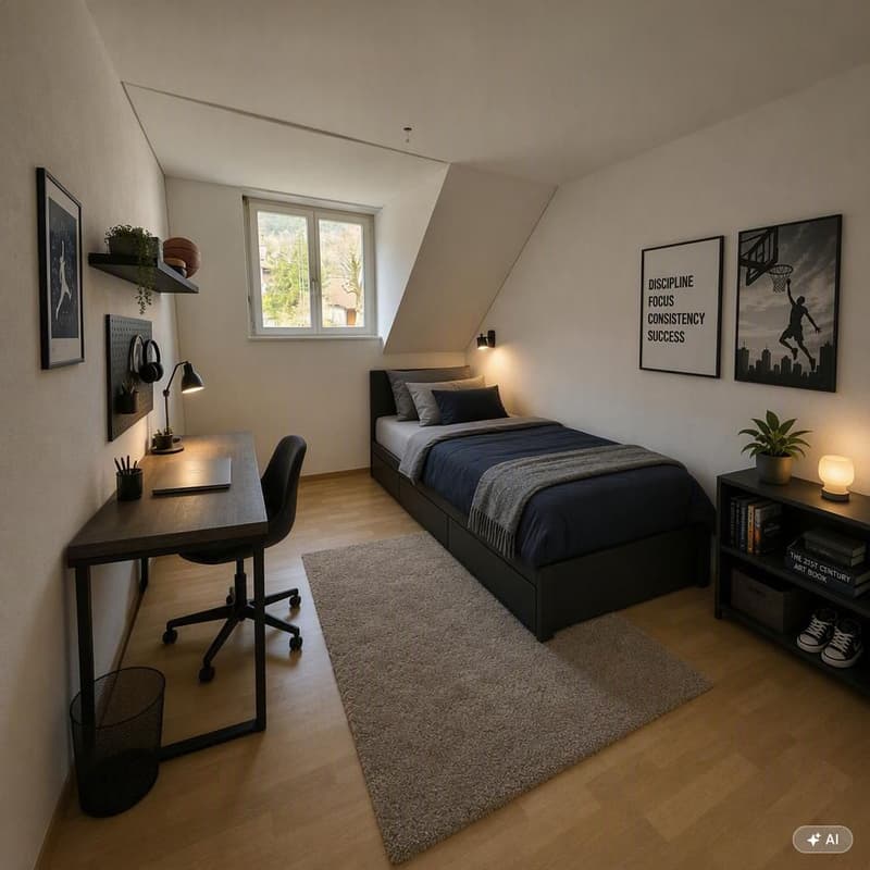 Charmante 4-Zimmer-Dachwohnung in ruhiger Lage von Laupersdorf (7)