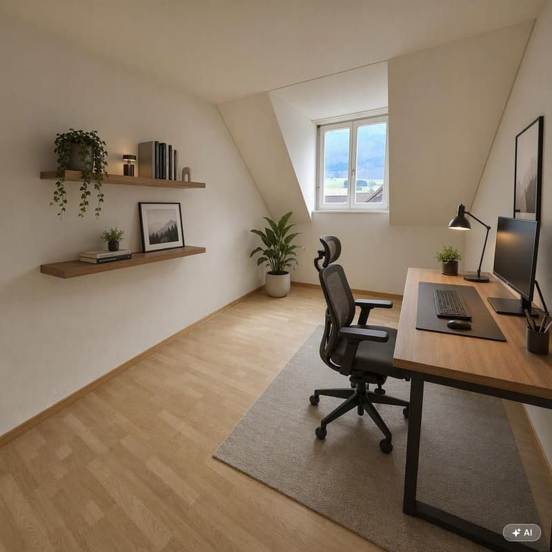 Charmante 4-Zimmer-Dachwohnung in ruhiger Lage von Laupersdorf (9)