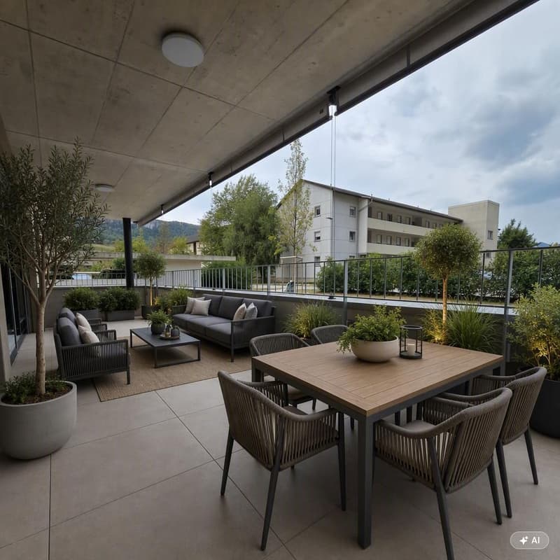 4.5 Zi Erdgeschoss Wohnung 126 m2 im Erdgeschoss in Balsthal (3)