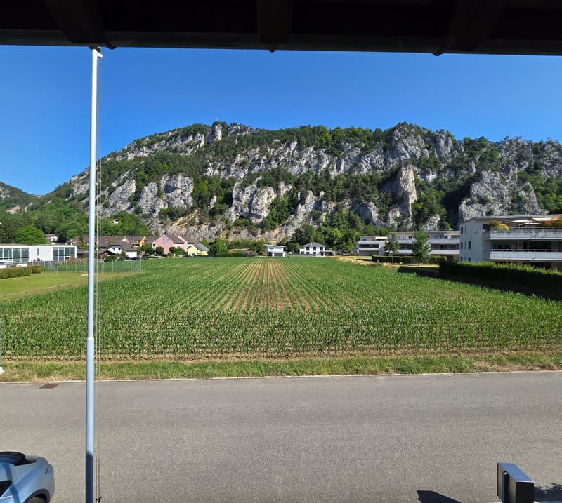 Aussicht aus Schlafzimmer