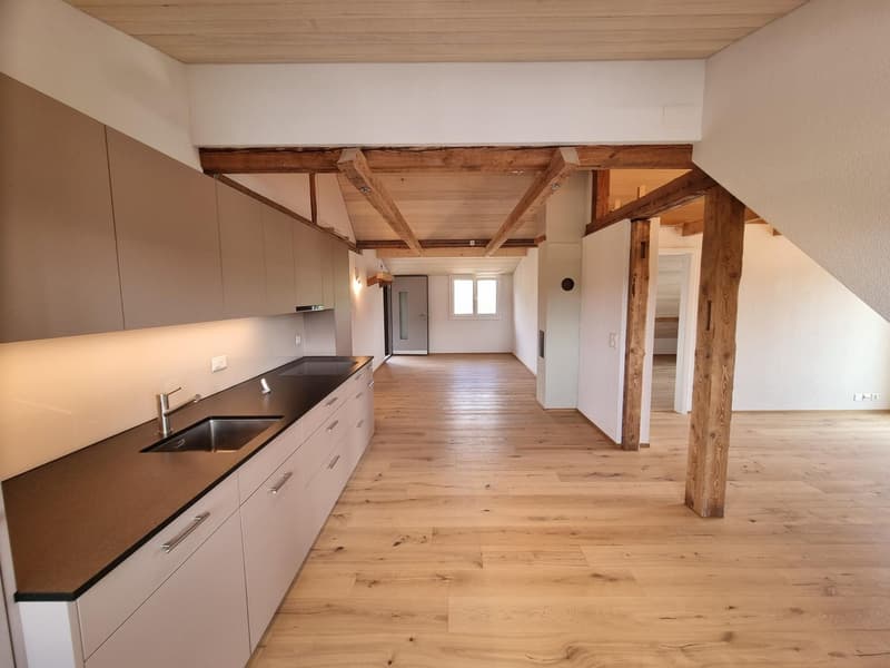 Wohnen in stilvoller Dachwohnung! (6)