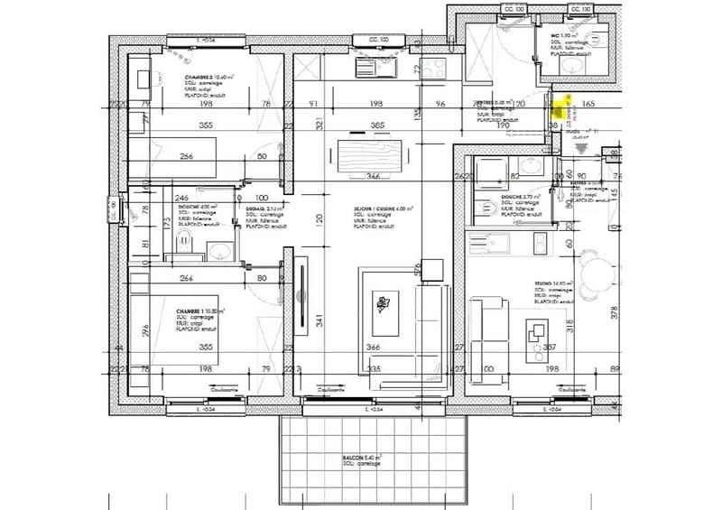Sublime appartement de 2.5 pièces au 1er étage dans la Résidence Camille (2)