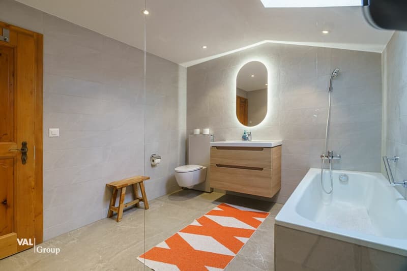 Appartement chaleureux dans un style de chalet charmant (12)