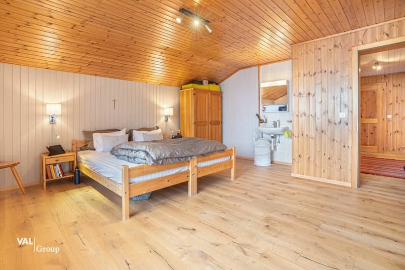 Appartement chaleureux dans un style de chalet charmant (9)