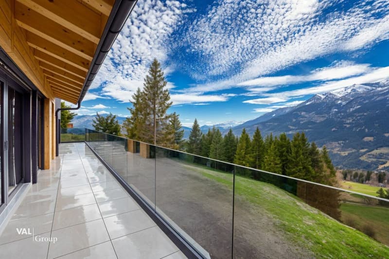 Architettura moderna e vista mozzafiato sulle Alpi vallesane (16)