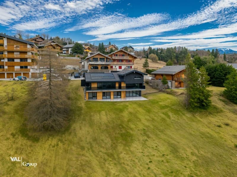 Architettura moderna e vista mozzafiato sulle Alpi vallesane (17)