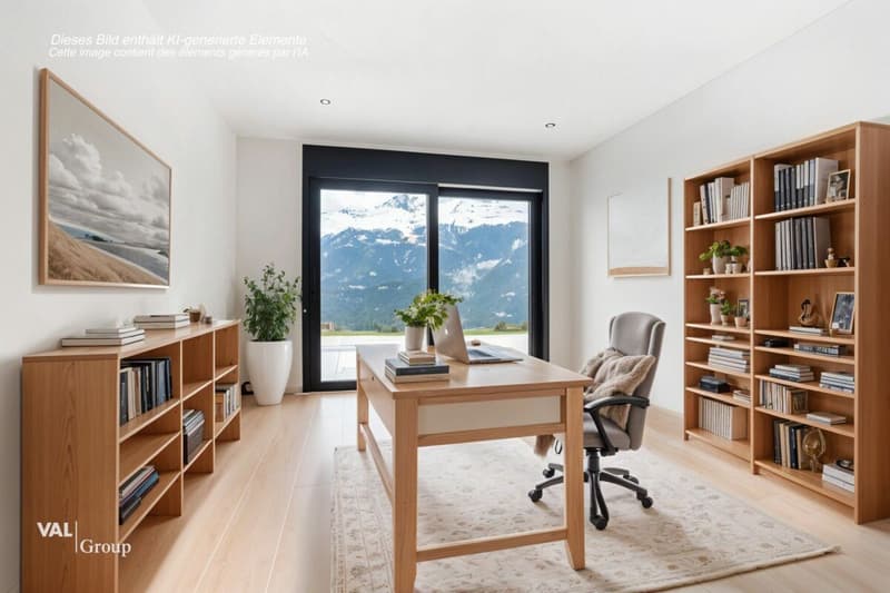 Architettura moderna e vista mozzafiato sulle Alpi vallesane (10)