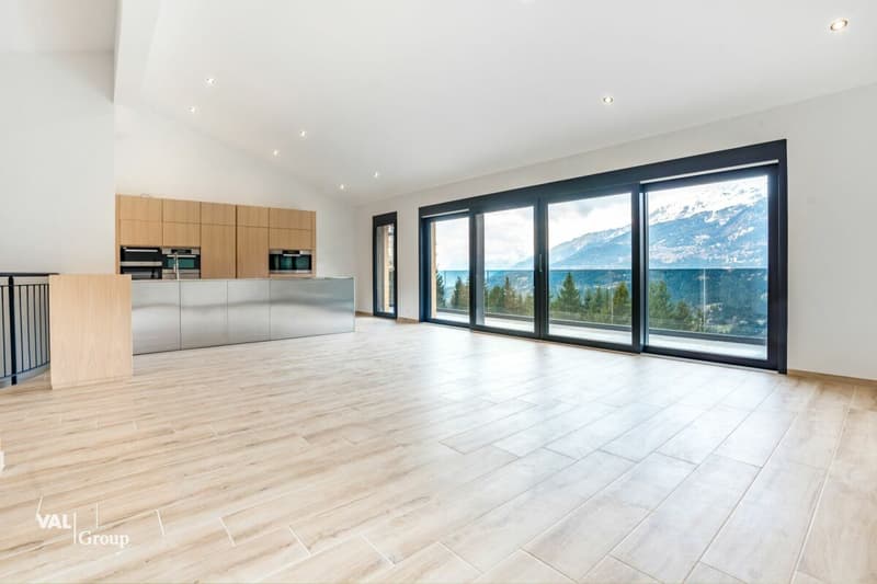 Architettura moderna e vista mozzafiato sulle Alpi vallesane (5)
