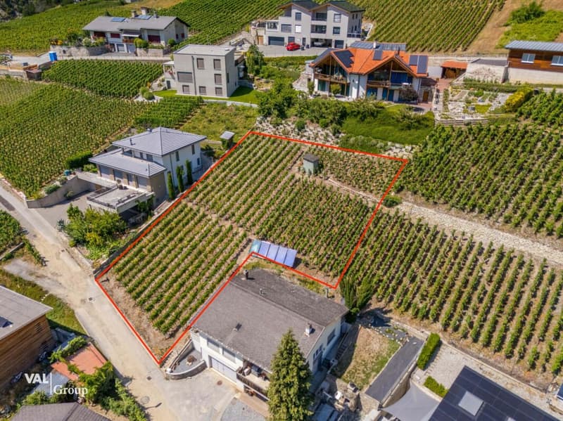La vostra casa dei sogni potrebbe essere costruita qui - terreno edificabile soleggiato a Leuk (5)