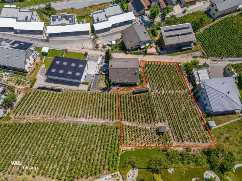 La vostra casa dei sogni potrebbe essere costruita qui - terreno edificabile soleggiato a Leuk (6)