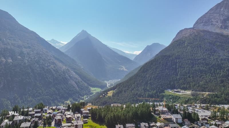 Bellissimi lotti edificabili con vista grandiosa a Saas-Fee (6)