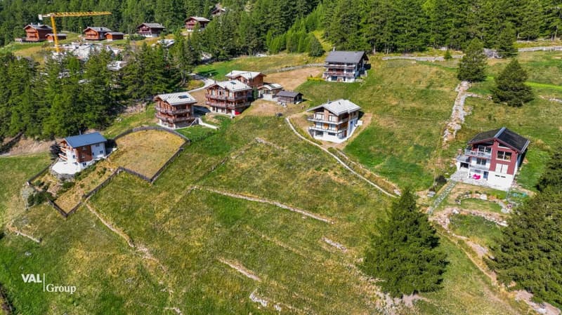 Bellissimi lotti edificabili con vista grandiosa a Saas-Fee (5)