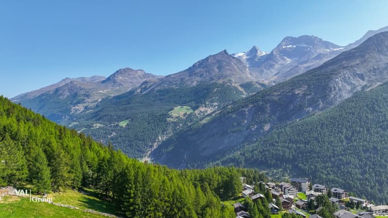 Bellissimi lotti edificabili con vista grandiosa a Saas-Fee (7)