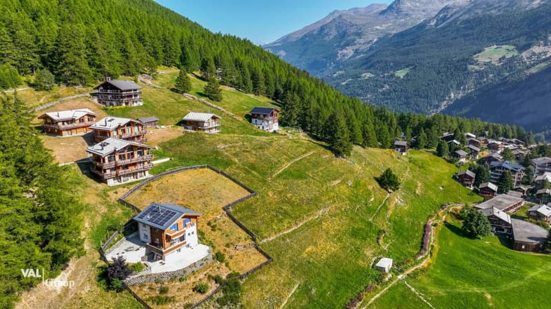 Bellissimi lotti edificabili con vista grandiosa a Saas-Fee (3)