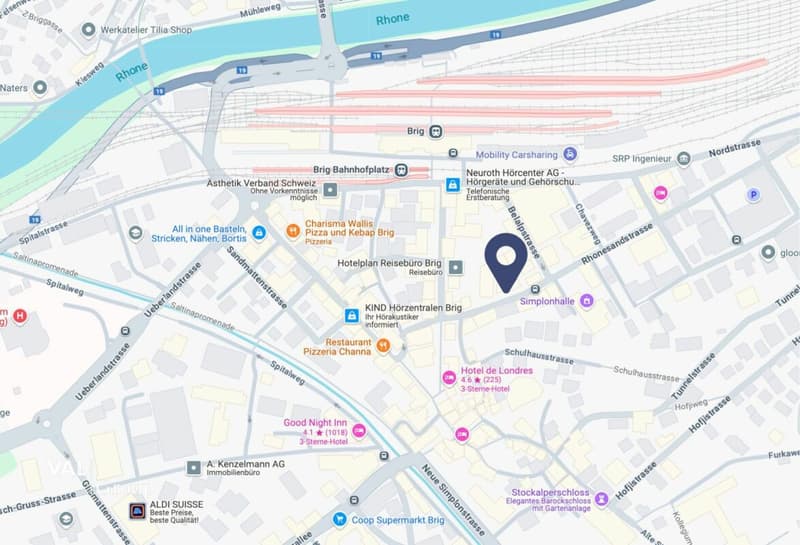 Espace publicitaire à louer dans un emplacement de premier plan à Brig (5)