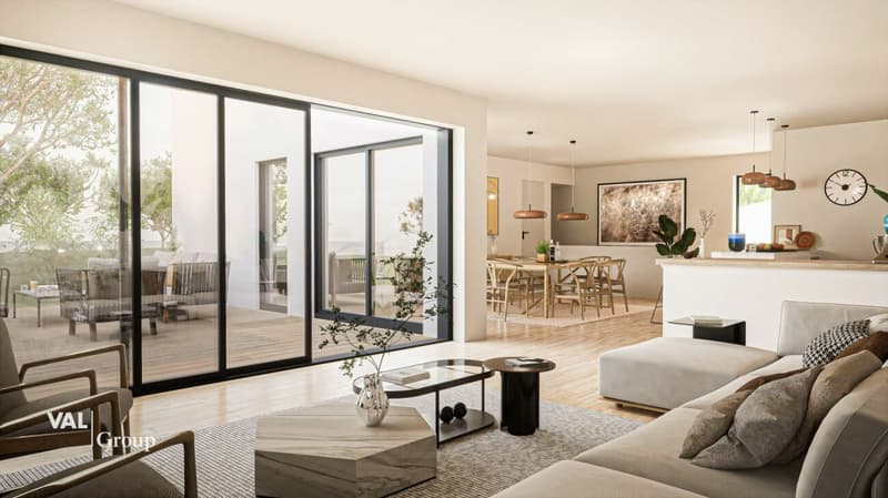 Land for 3 single-family homes with approved construction project (3)