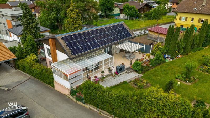 Un foyer pour se sentir bien - avec jardin d'hiver, espace de séjour en plein air et parcelle de construction (30)