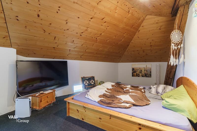 Attrayant attic avec galerie et norme de construction de haute qualité (7)