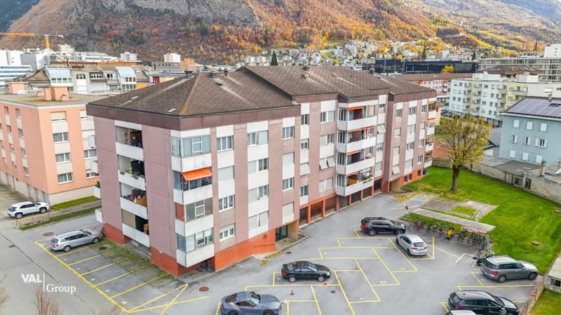 Vivre avec confort et vue - appartement 4,5 pièces dans le meilleur emplacement de Visp (8)