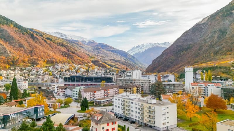 Vivre avec confort et vue - appartement 4,5 pièces dans le meilleur emplacement de Visp (9)