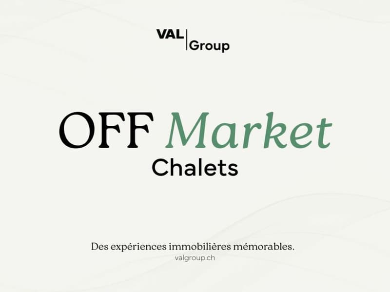 Off-Market - Three new exceptional chalets in primary residences (1)