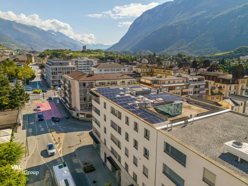 Attico in duplex con terrazza sul tetto, nel cuore della città (13)